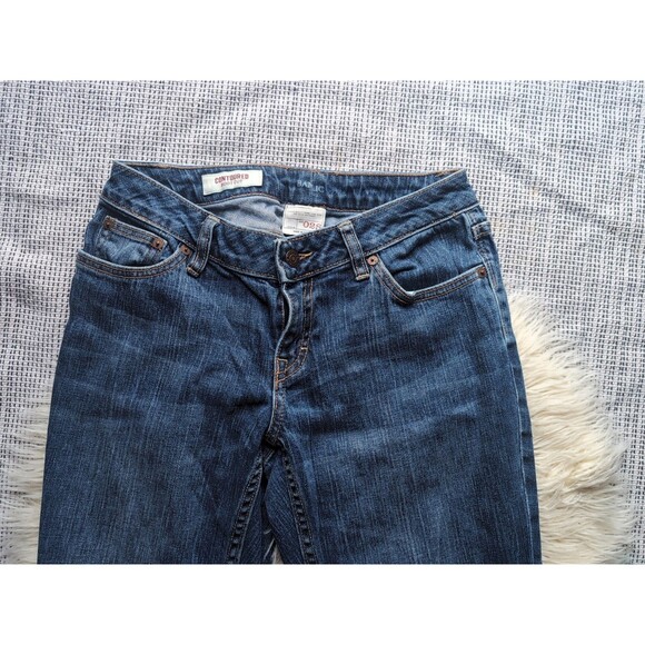 Banana Republic Medium Wash Contoured Boot Cut Women's Jeans Size 2 Short - Picture 3 of 10
